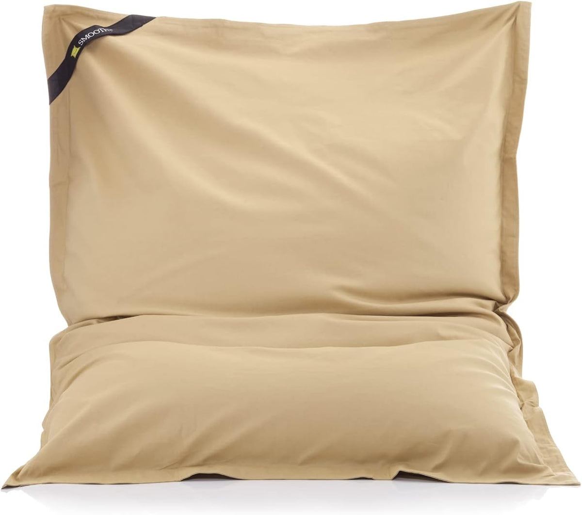 SMOOTHY XXL Sitzsack Classic Cotton 180x140cm – Steingrau
