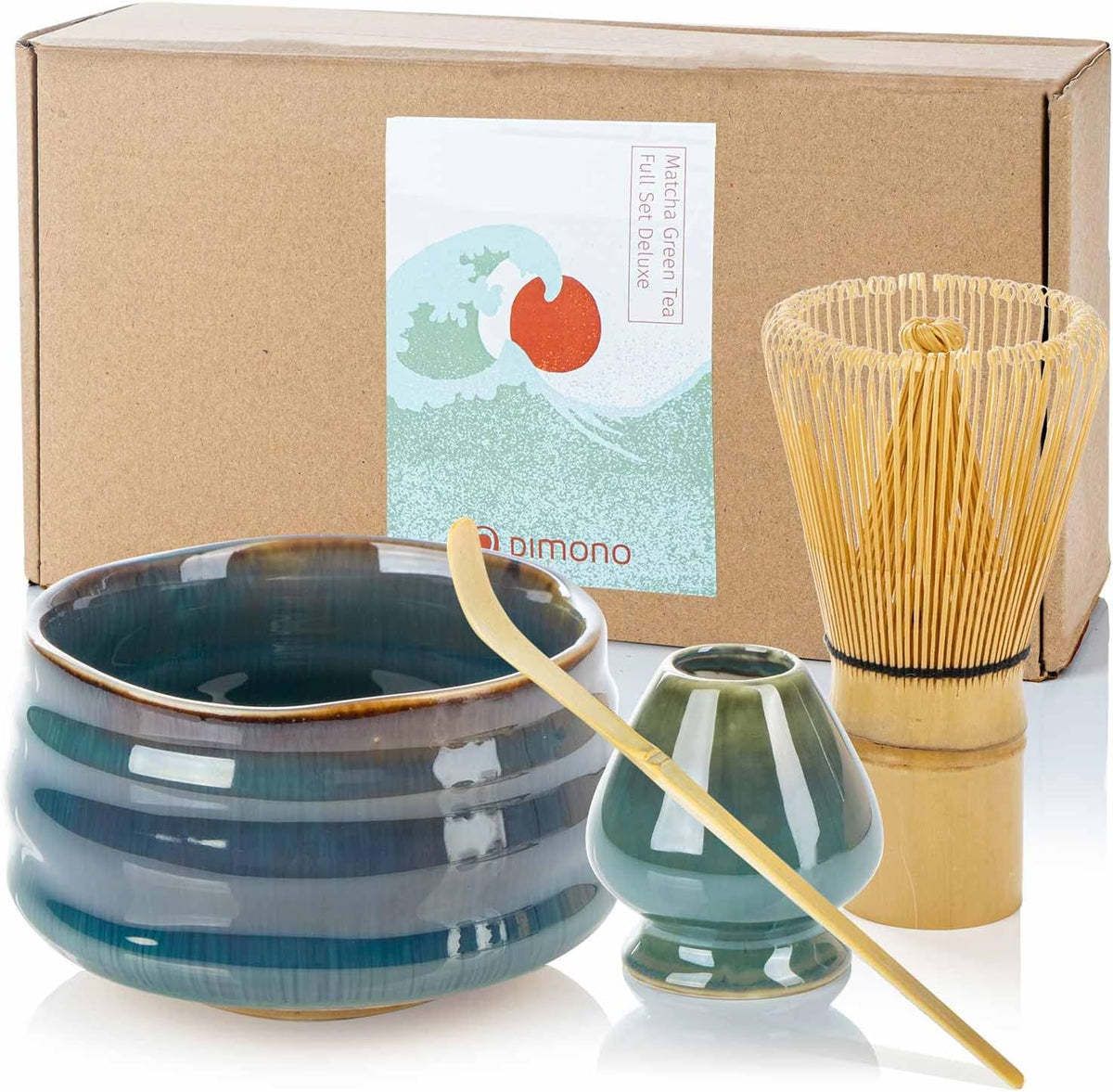 Luxus Matcha Tee-Set Deluxe - Traditionelles Teezeremonie-Set #Variante_Deluxe Set