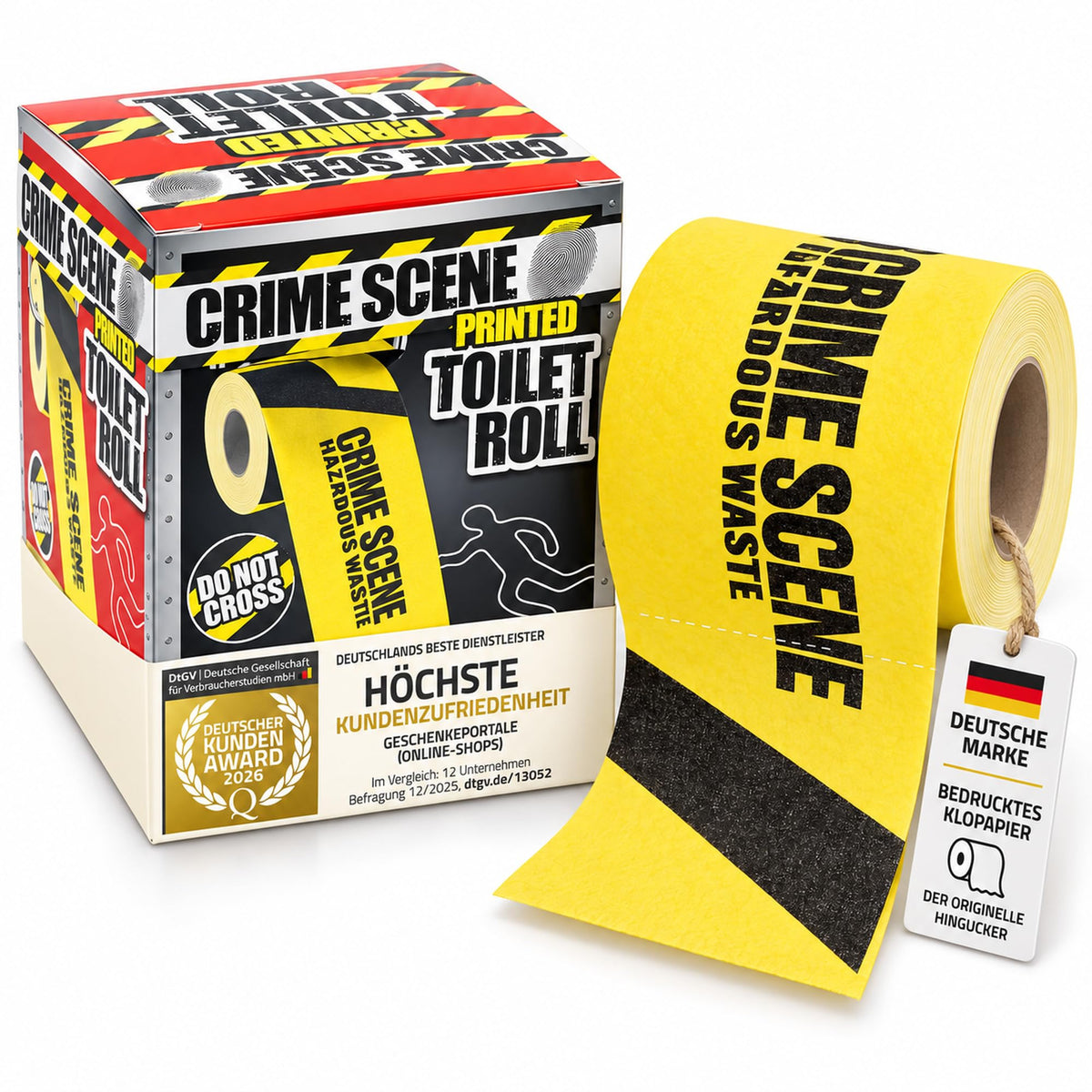 Crime Scene Toilettenpapier – Hero-Shot, EAN 4250410322742