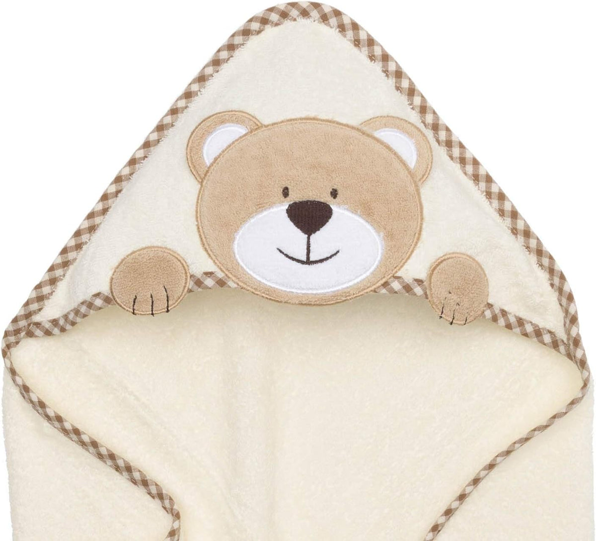 Baby-Kapuzenhandtuch mit Bären-Design - Weich & Saugstark