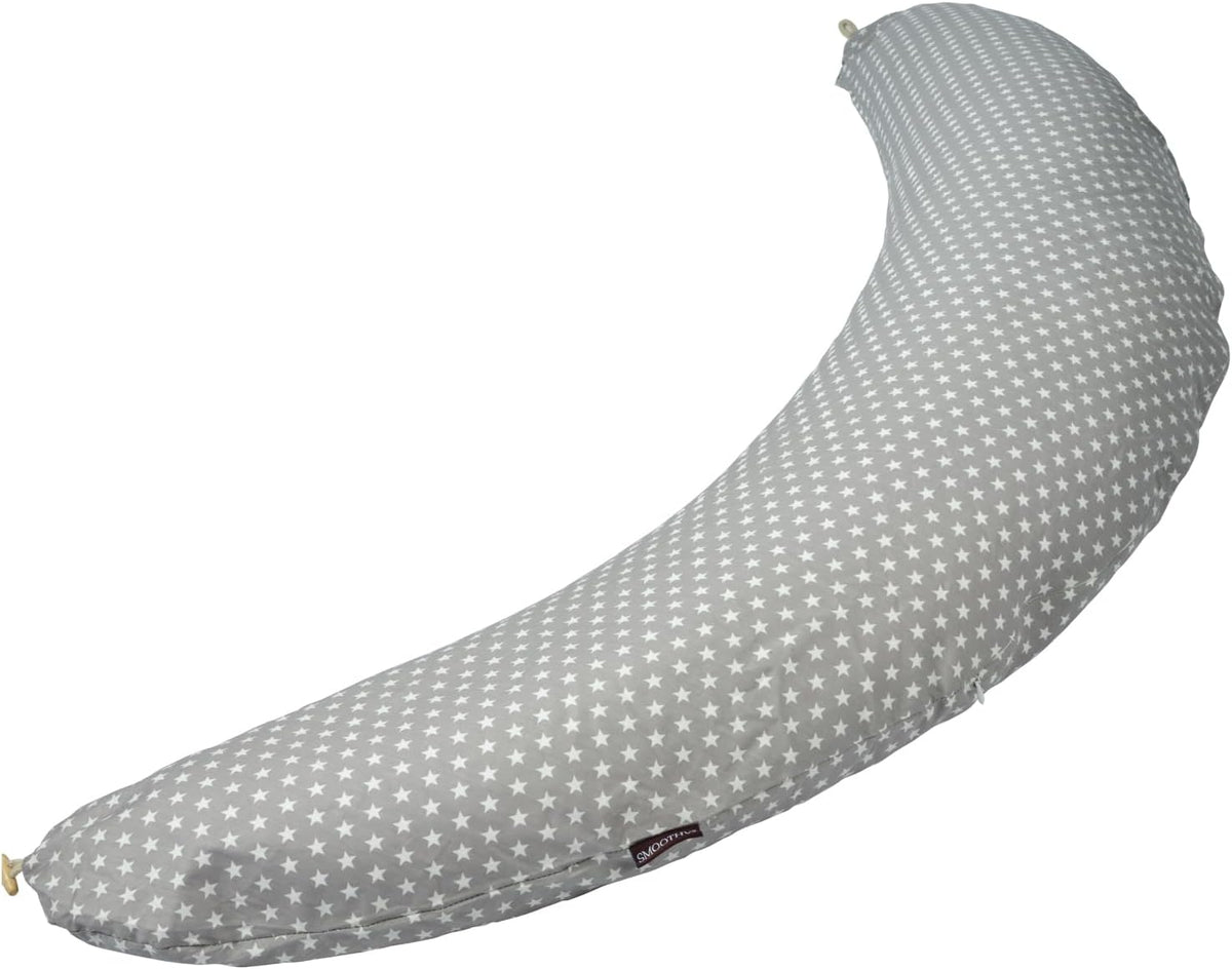 XXL Stillkissen & Schwangerschaftskissen für Seitenschläfer #Farbe_Grau