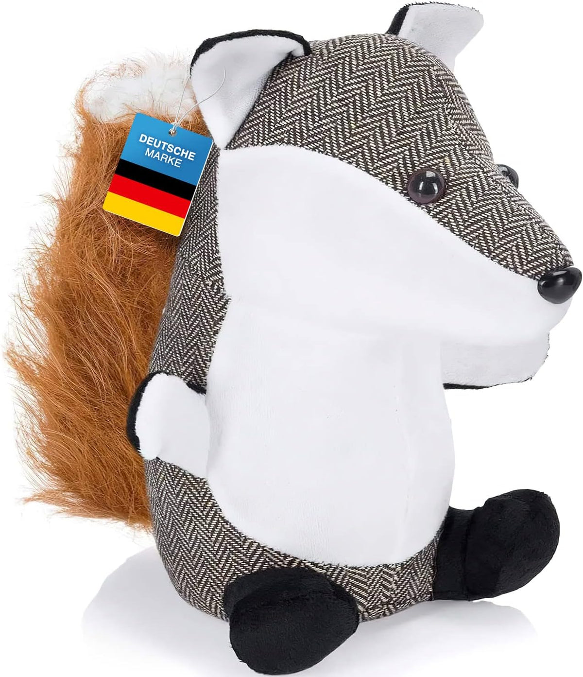 Türstopper Fuchs - Schwerer Tier-Türpuffer aus Stoff (1,3 kg)