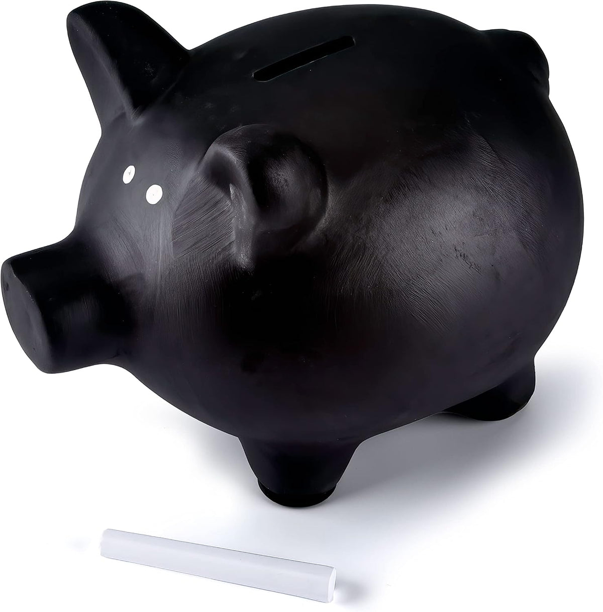 Keramik-Sparschwein zum Beschriften - Spardose mit Kreide