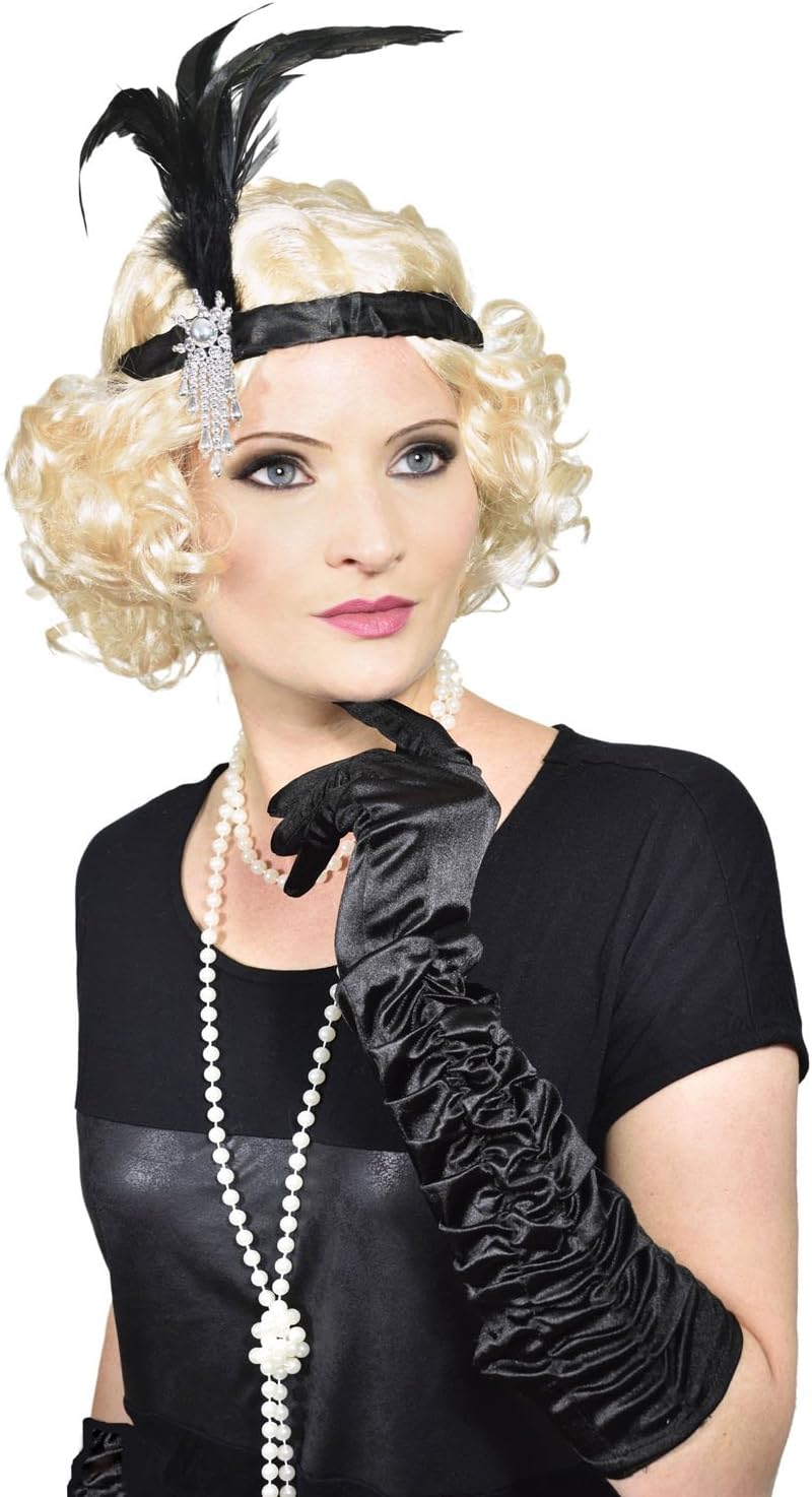 Charleston Perlenkette 180cm - 20er Jahre Flapper Kostüm Accessoire