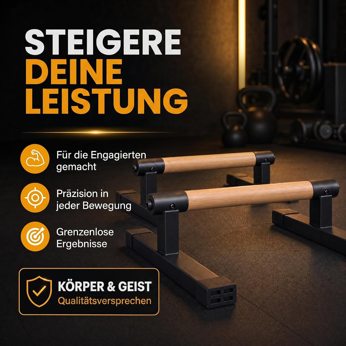 Parallettes Holz-Liegestützgriffe Deluxe – Bild 6 #Variante_Deluxe