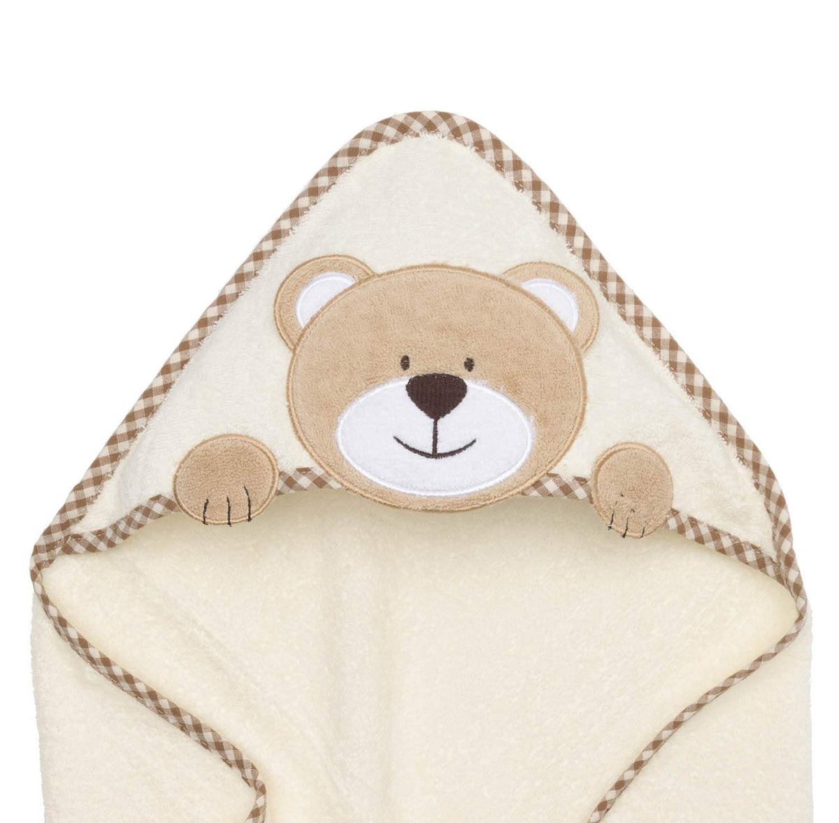 all Kids United Baby Kapuzenhandtuch – 100% Baumwolle Affen-Design – PT07