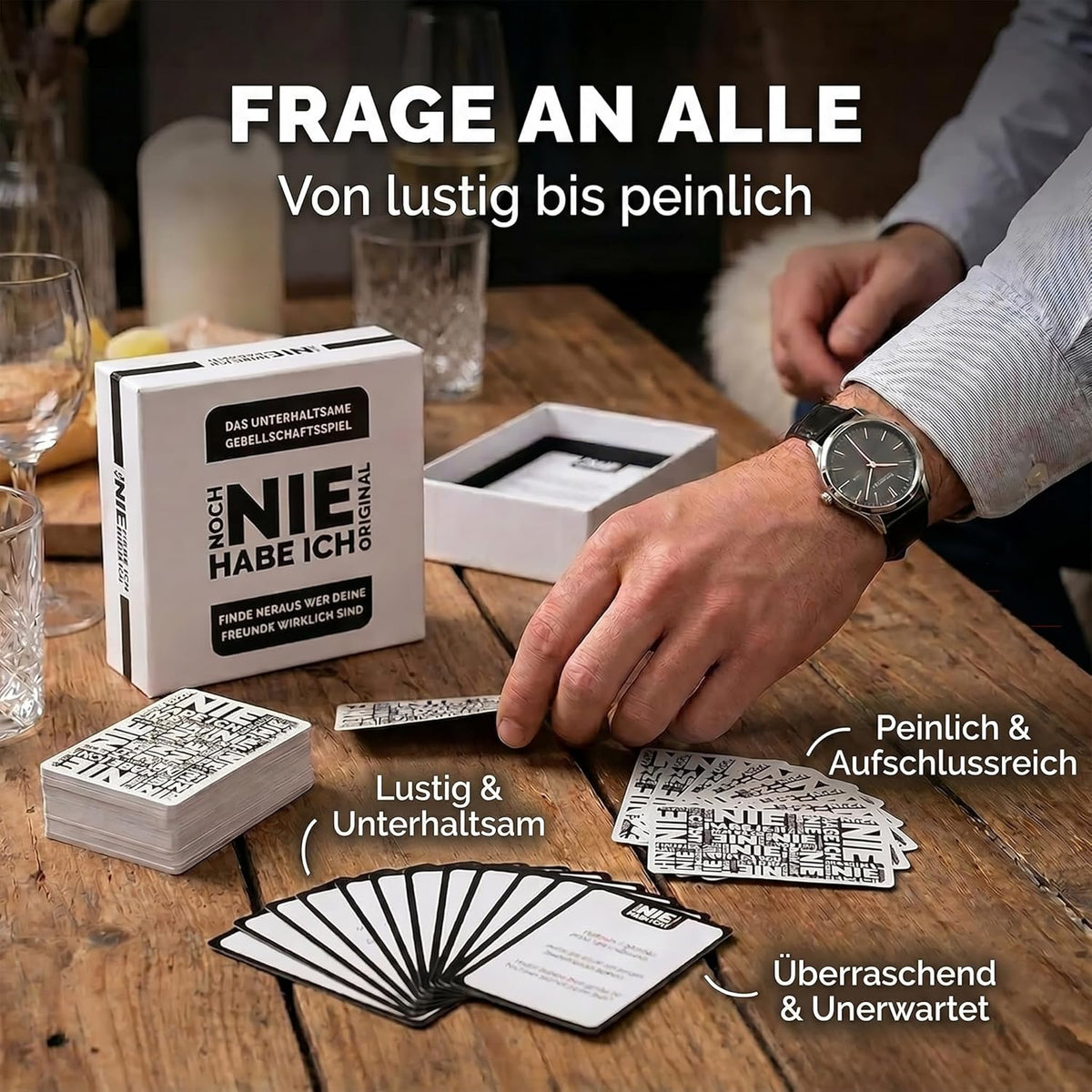 Noch NIE habe ich Partyspiel - Trinkspiel mit 300 Fragen