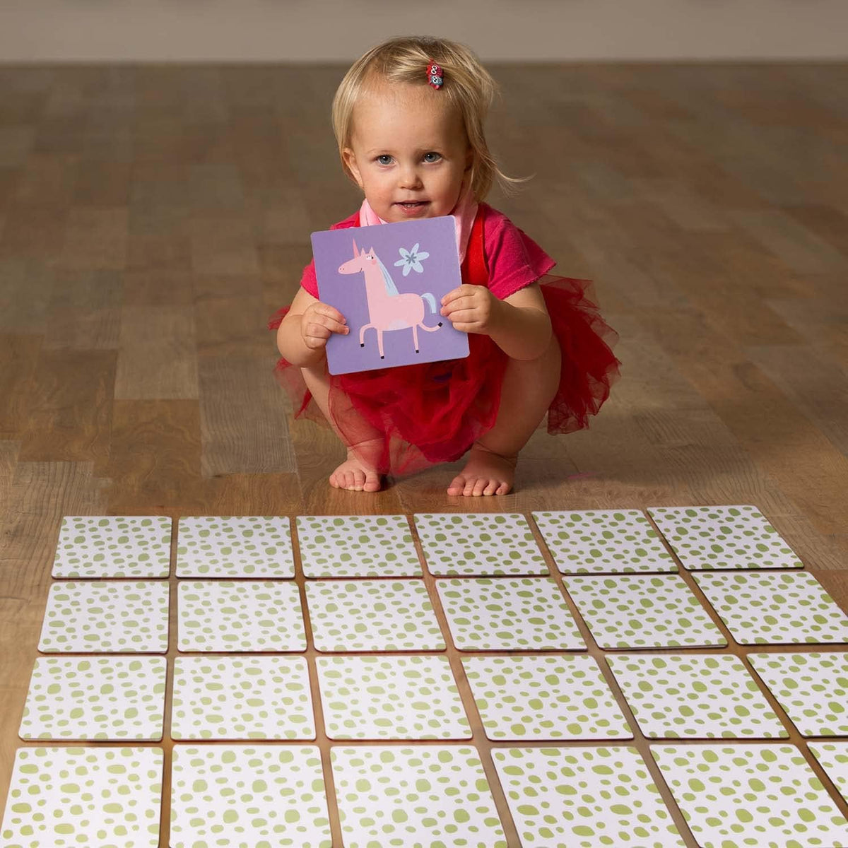 Memo² Holz-Memory für Kinder - Hochwertiges Tier-Gedächtnisspiel