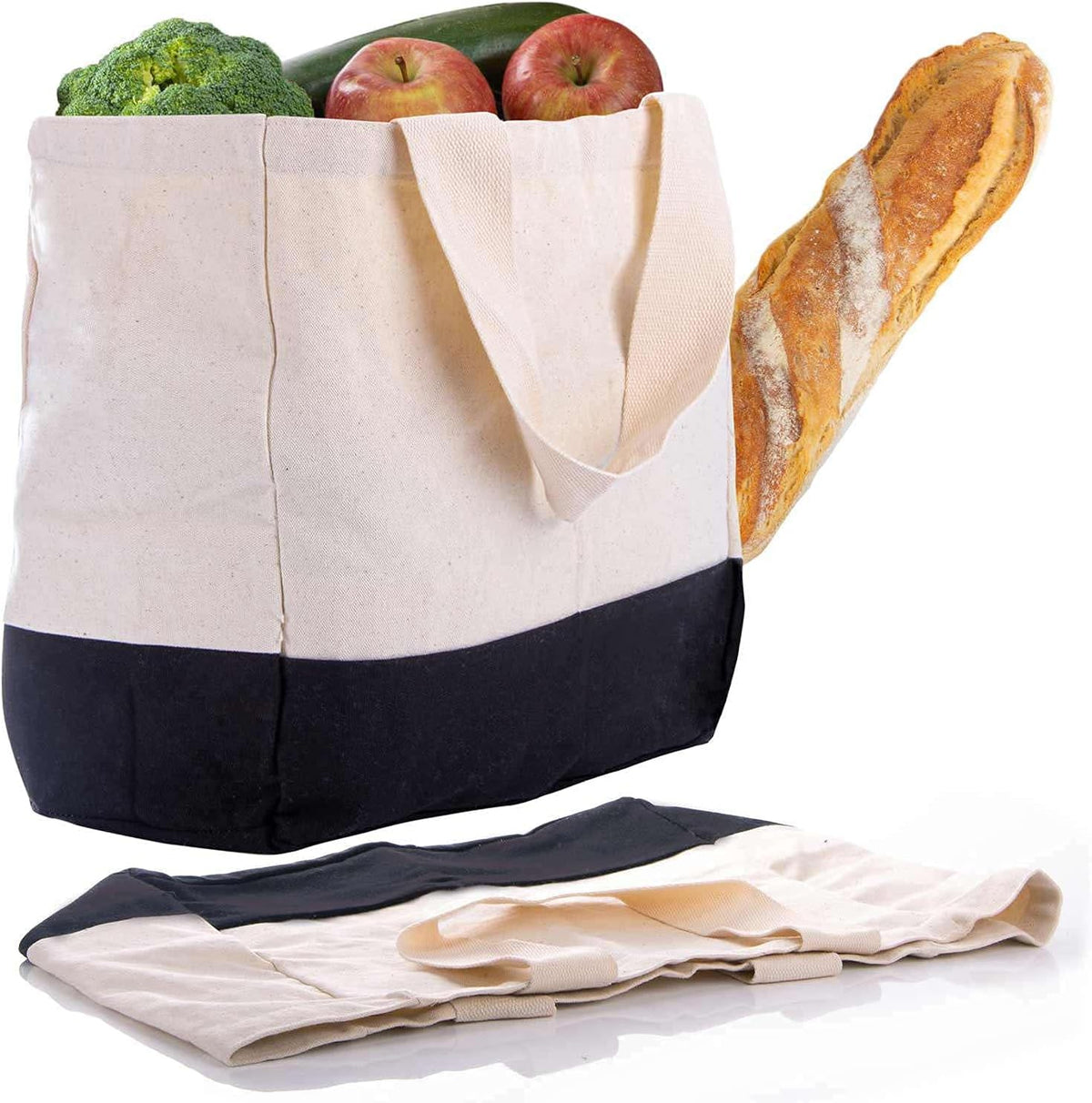 Nachhaltige Baumwolltasche - Robuster Shopper mit verstärkten Nähten