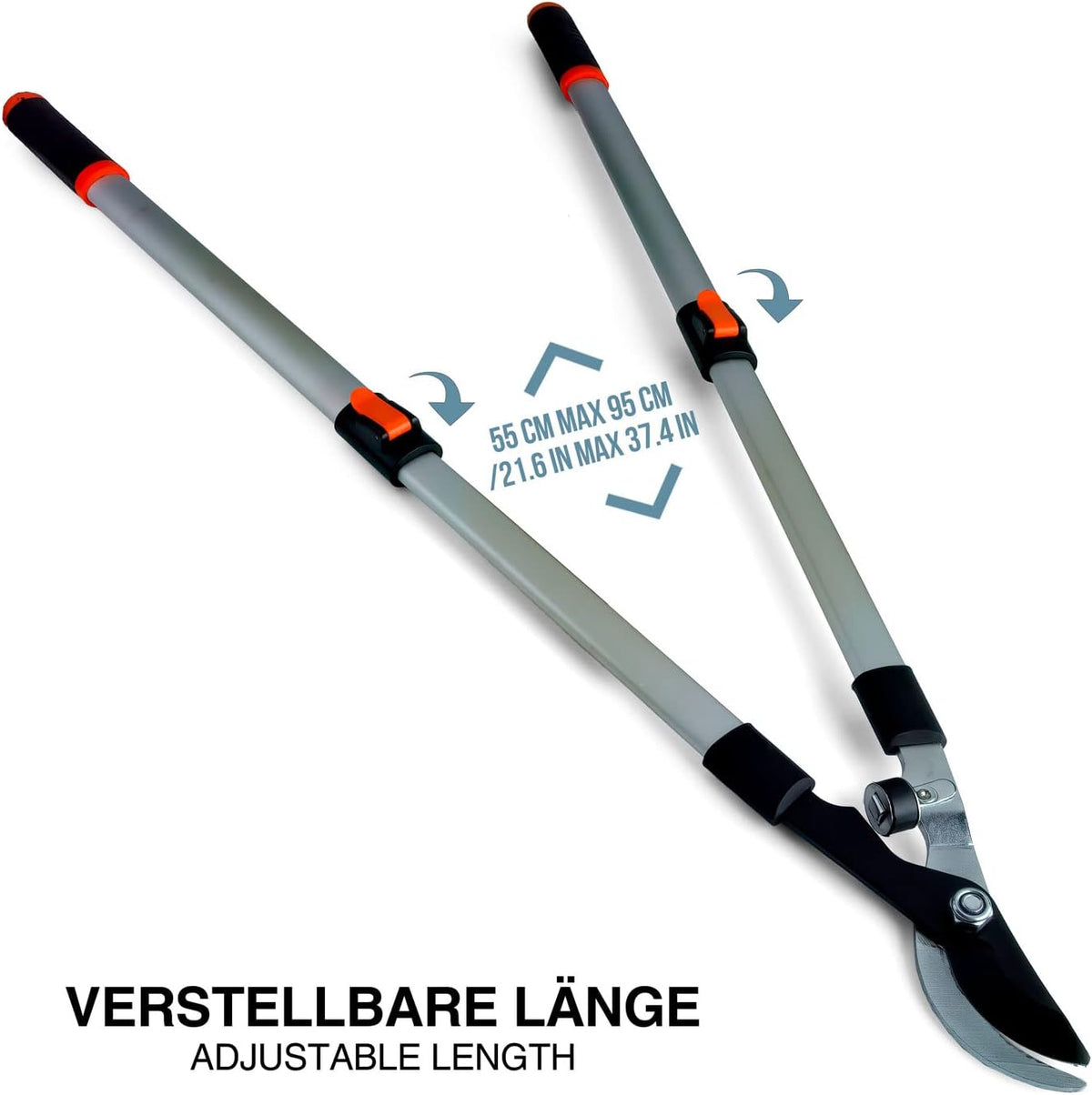 Teleskop-Astschere - Professionelle Baumschere bis 95 cm