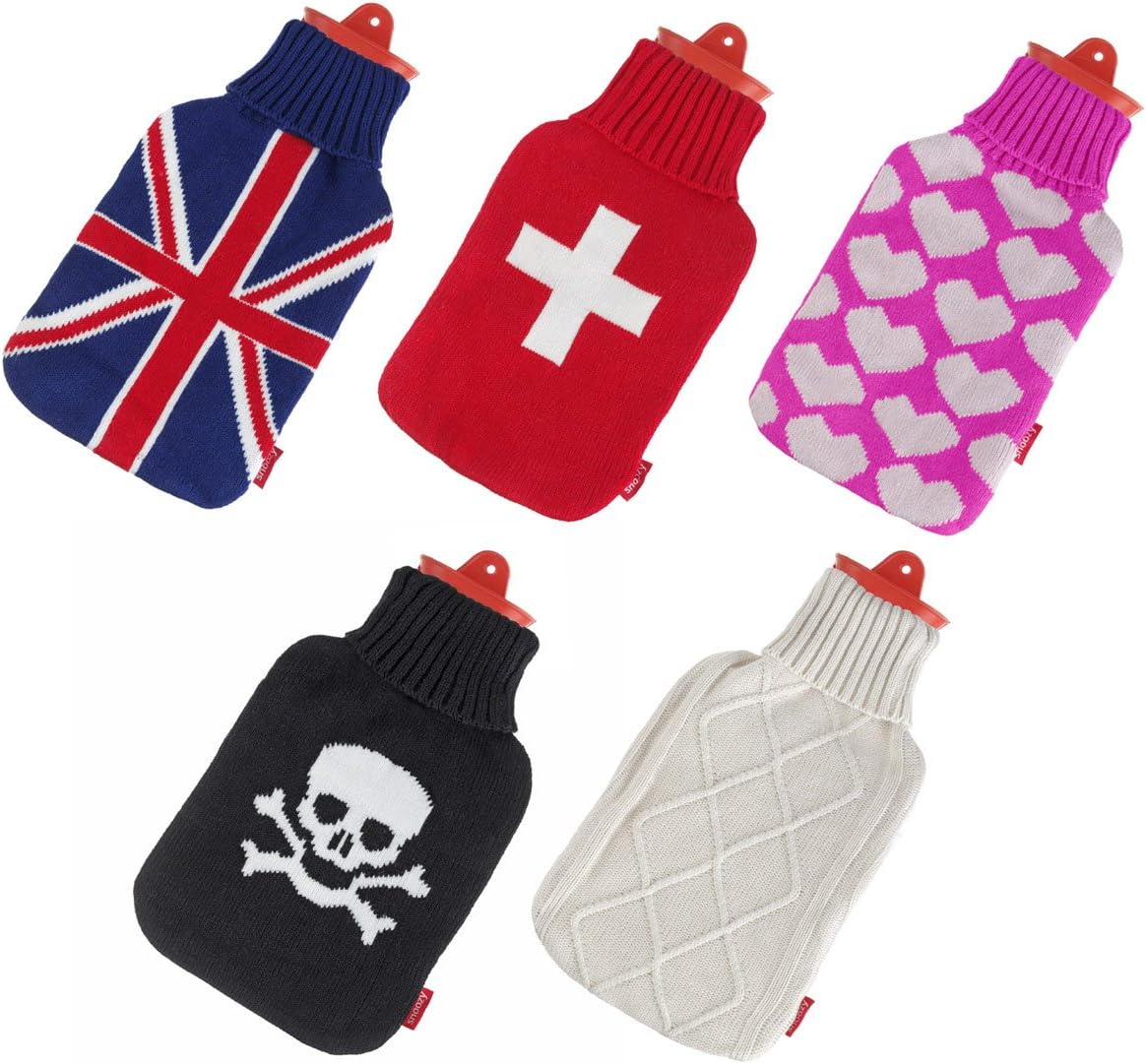 Snoozy 2L Wärmflasche mit Prinzessin-Bezug - Weich & Langlebig