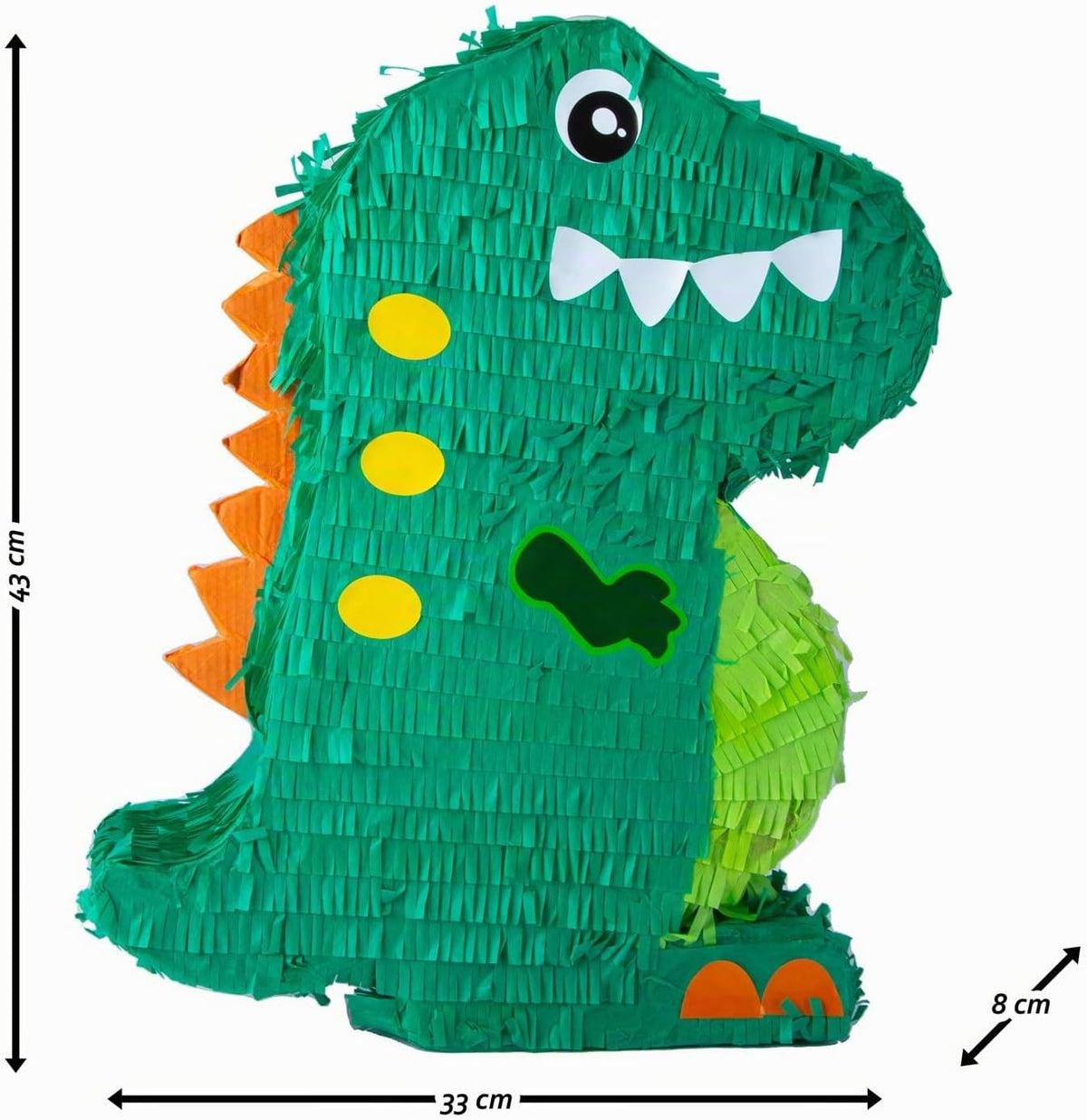 Piñata Set für Kindergeburtstag mit Stab & Augenmaske – Bunter Spaß