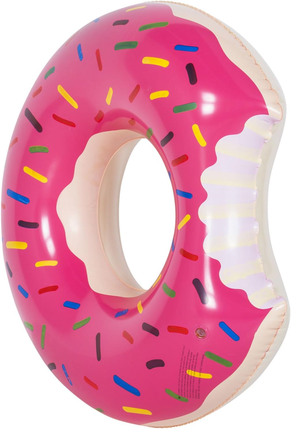 Donut Schwimmreifen XXL - 120 cm Schwimmring für Pool & Strand