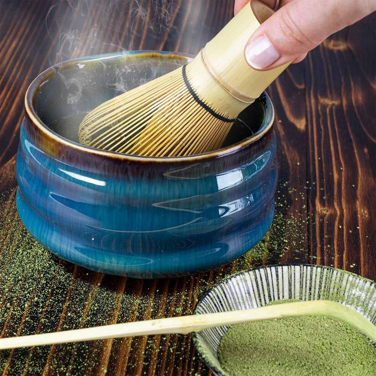 Luxus Matcha Tee-Set Deluxe - Traditionelles Teezeremonie-Set