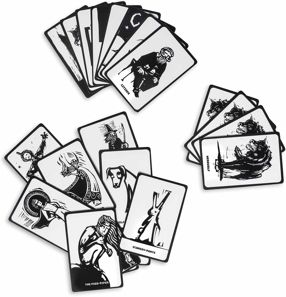 Werwolf Deluxe Edition - Gesellschaftsspiel für große Gruppen
