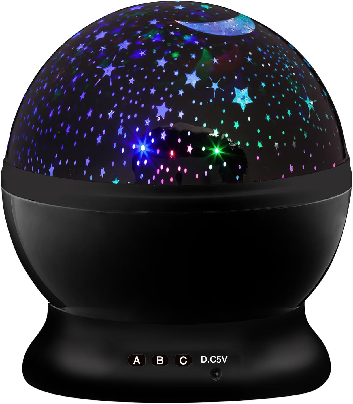 LED Sternenhimmel Projektor für Kinder - Black Edition Nachtlicht