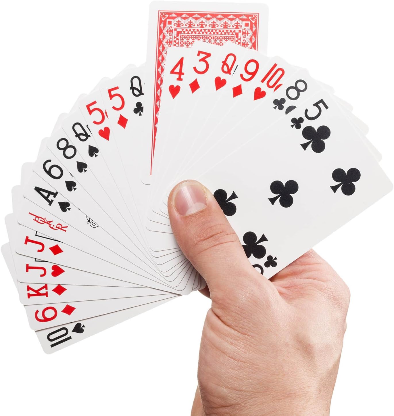 4er Set Profi Pokerkarten - 100% Kunststoff & Wasserfest