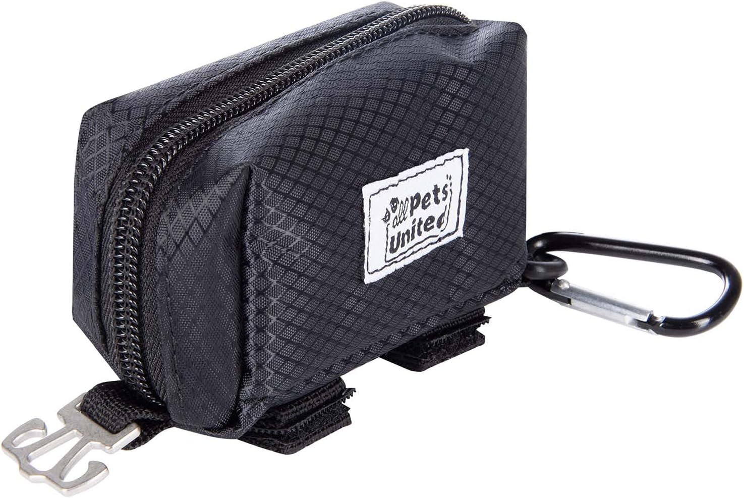 Hundekotbeutelspender mit verstärktem Karabiner für alle Hundeleinen