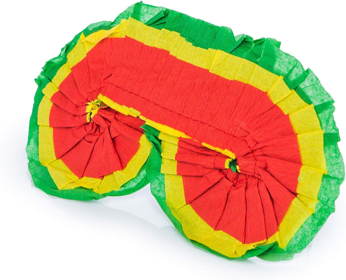 Pinata-Zubehör Set: Stab zum Schlagen & Augenmaske für Partys