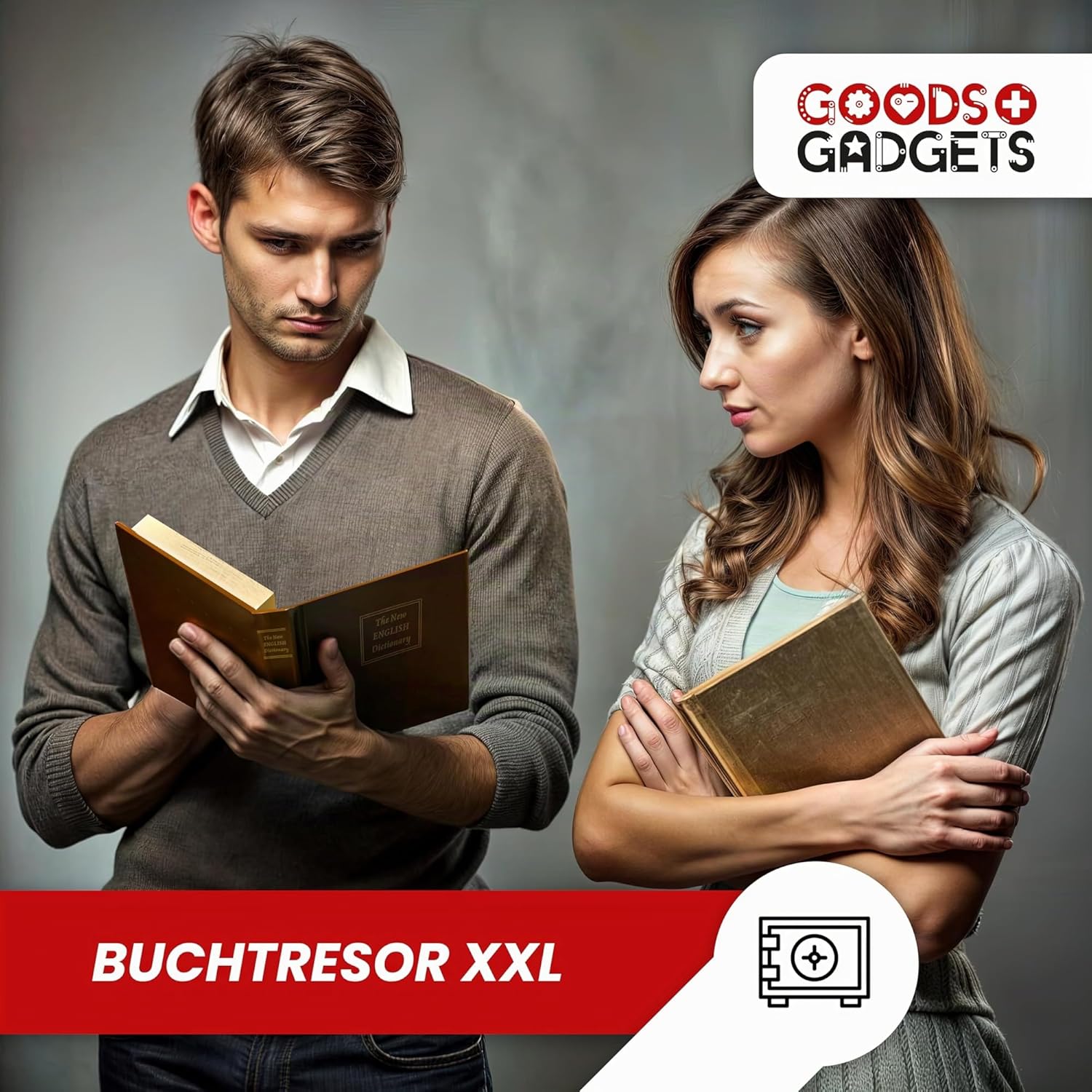 Buchtresor abschließbar – Diskreter Buchsafe mit Geheimfach