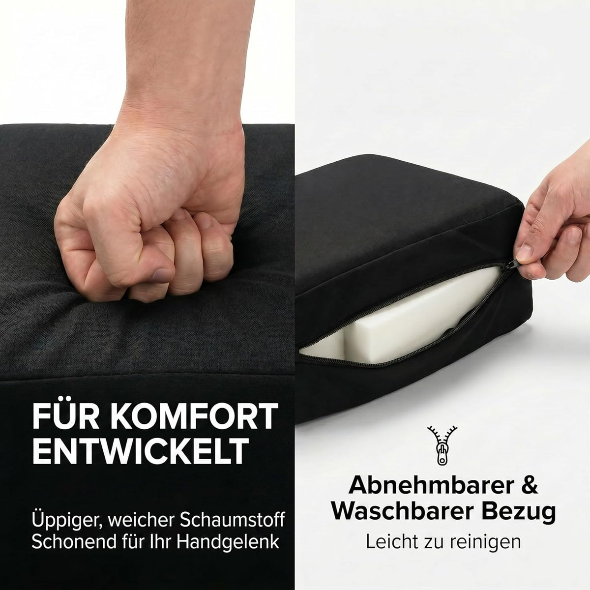 XXL Big Enter Taste USB - Anti-Stress Kissen für Büro & Gaming