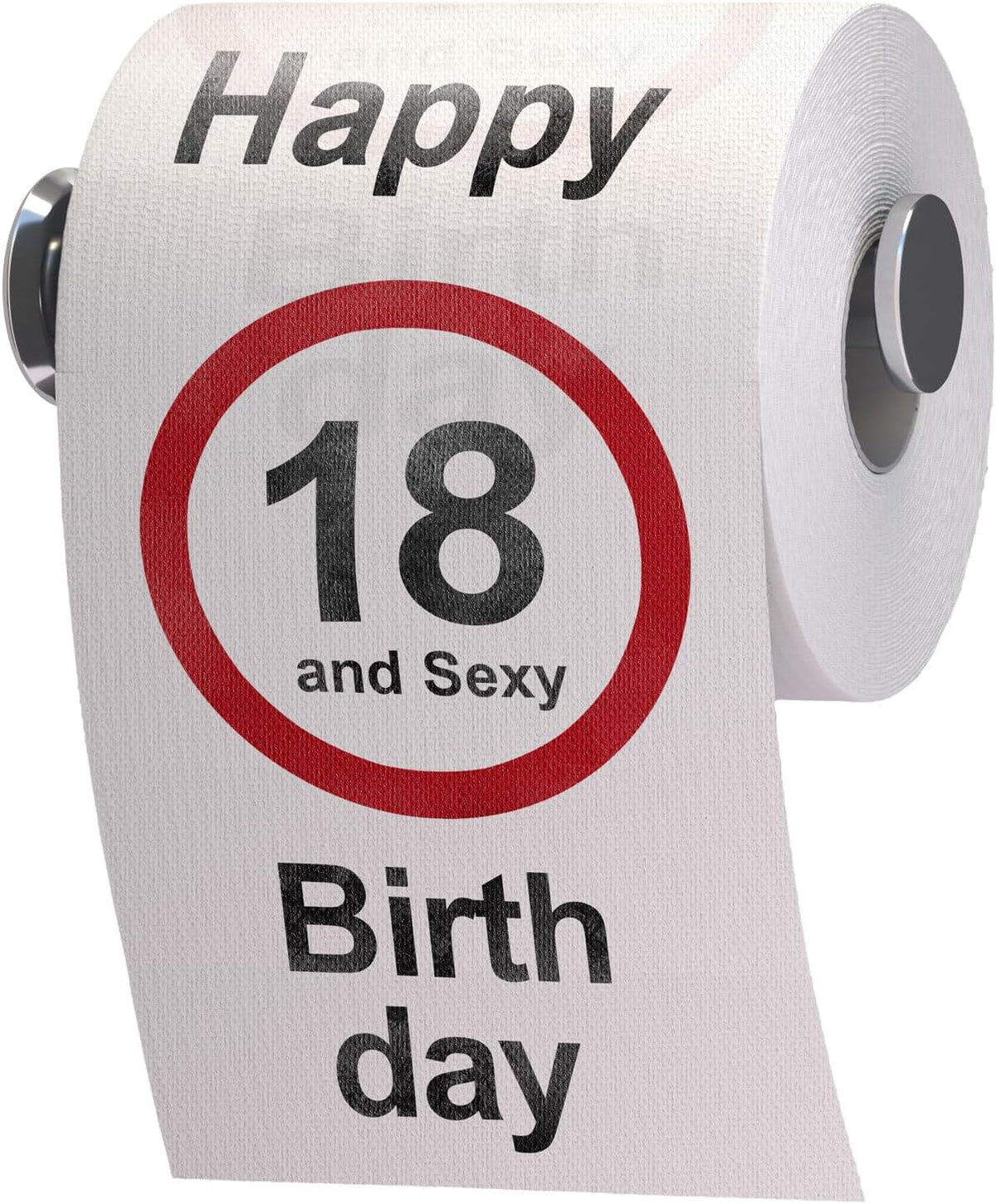 Toilettenpapier 18. Geburtstag - Witziges Geschenk & Party-Gag