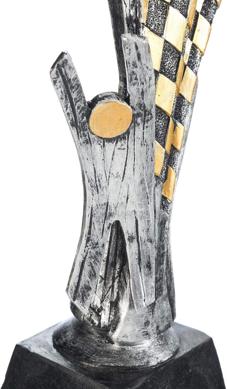 Motorsport Sieger-Pokal - 36cm Goldene Gokart Trophäe