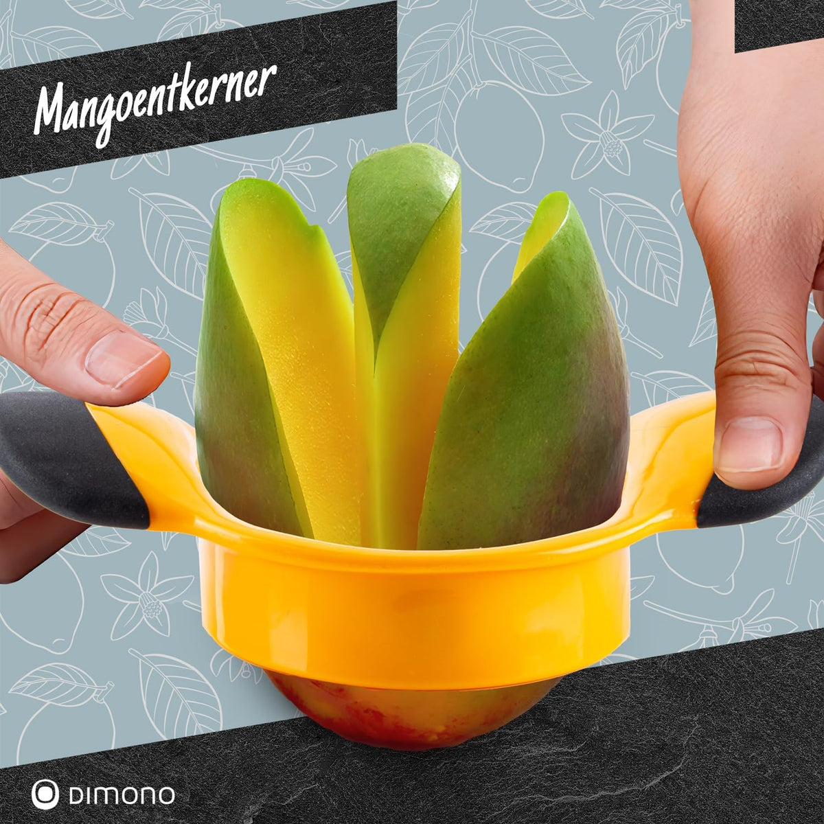 Mangoschneider & Mangoteiler - Mango teilen & entkernen