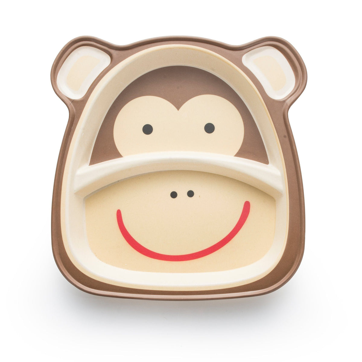 Rutschfestes 5-teiliges Kindergeschirr-Set - BPA-frei & Nachhaltig #Variante_Affe