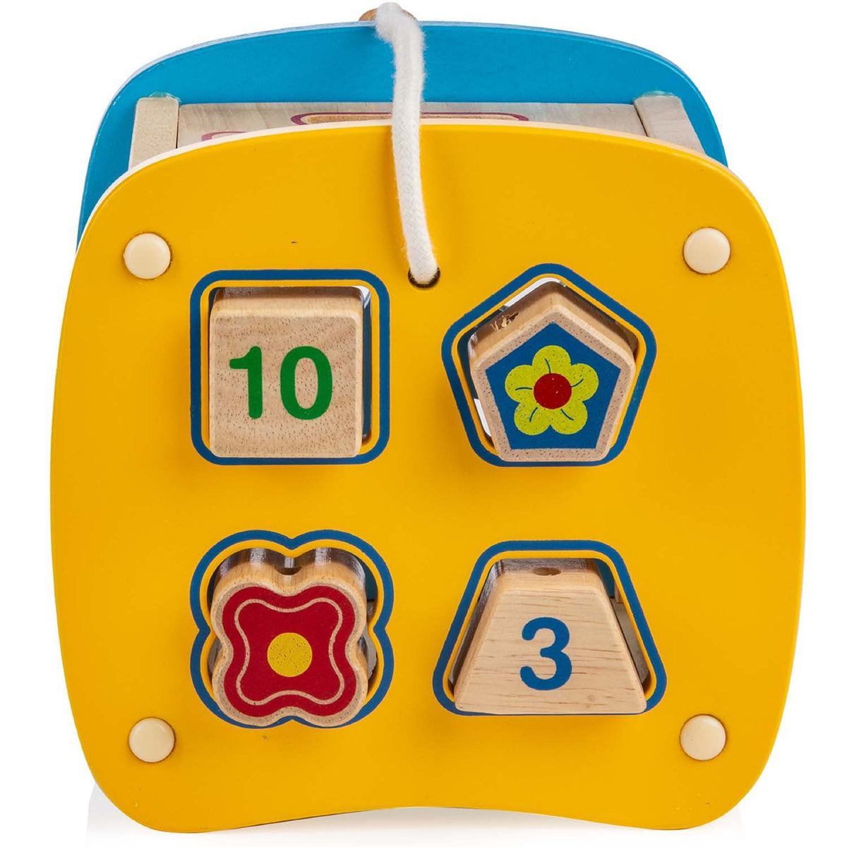 Sortierwürfel, Sortierspielzeug und Musikinstrument 3in1 Kinderspielzeug – PT04 #Variante_Entdeckerbox